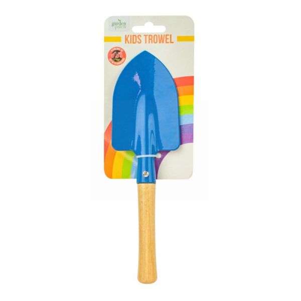 GARDEN PATCH KIDS TROWEL - BLUE COLOUR - SUITABLE FOR KIDS AGE 3+ YEARS