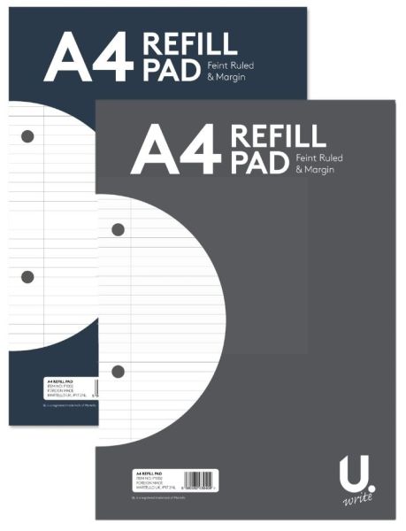 A4 Refill Writing Pad - Assorted
