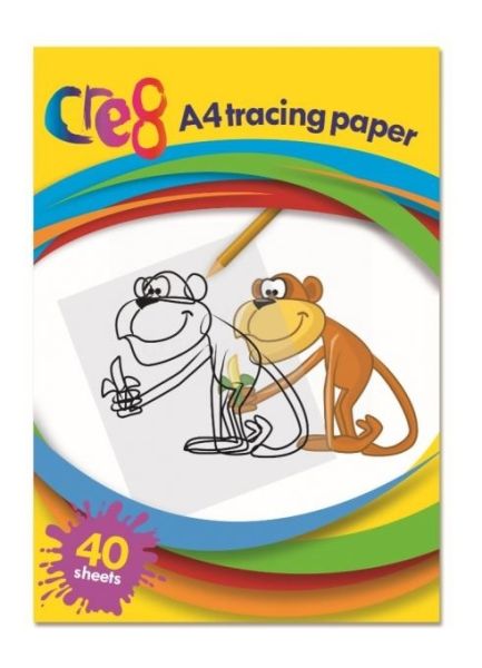 Cre8 A4 Tracing Paper - Pack Of 40 Sheets         