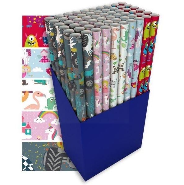 Kids Generic Giftwrap - Designs May Vary - 70 x 300cm 