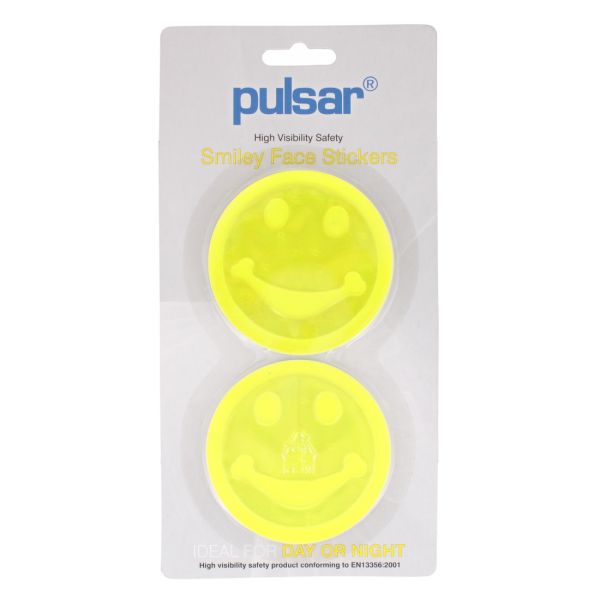 PULSAR SMILEY FACE STICKERS