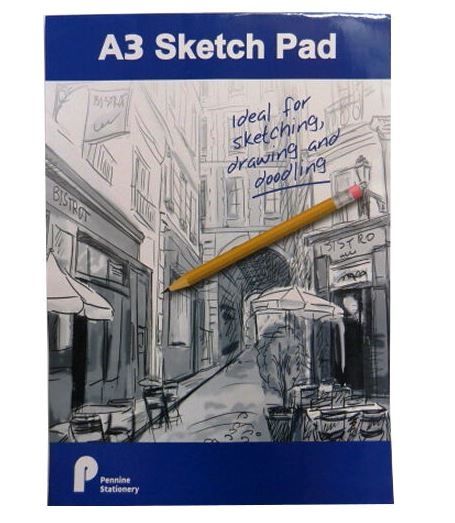 U Draw A3 Artist Sketch Pad - 42 x 29.5 cm
