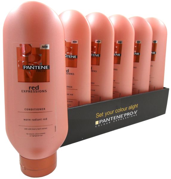 New Pantene Pro-V Red Expressions Conditioner - Warm Radiant Red