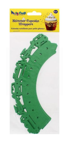 'PARTY CRAFT SHIMMER CUPCAKE BOY''S TOYS GREEN'