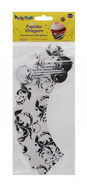 PARTY CRAFT CUPCAKE WRAPPERS WEDDING THEME