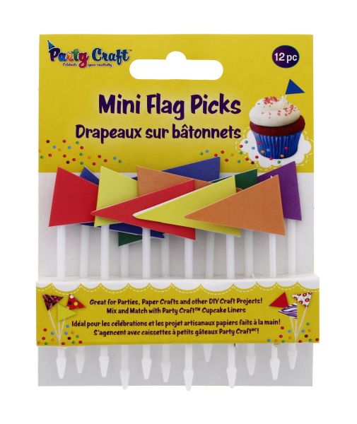 PARTY CRAFT MINI FLAG PICKS