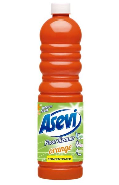 ASEVI FLOOR CLEANER - ORANGE - CONCENTRATED - 1L - EXP:08/29