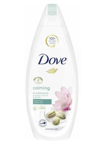 Dove Shower Gel with Pistachio Cream & Magnolia - Calming - Dermatologically Tested - 250ml