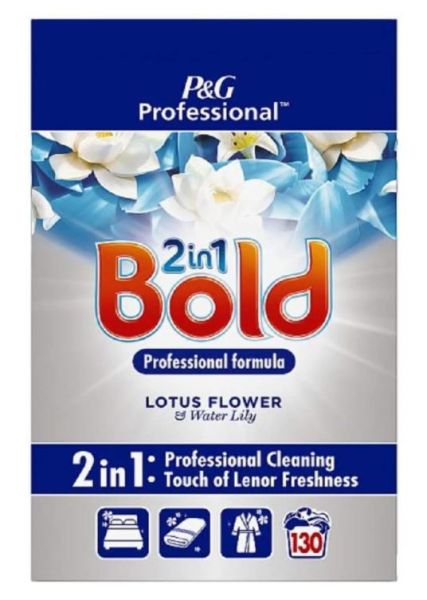 P&G Professional 2-in-1 Bold Laundry Detergent - Lotus Flower & Water Lily - 8.45kg - 130 Washes