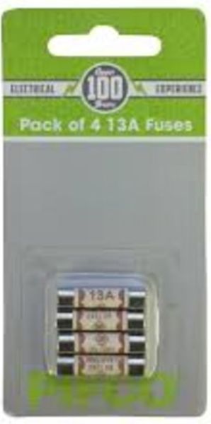 Pifco Fuse 13A - Pack Of 4