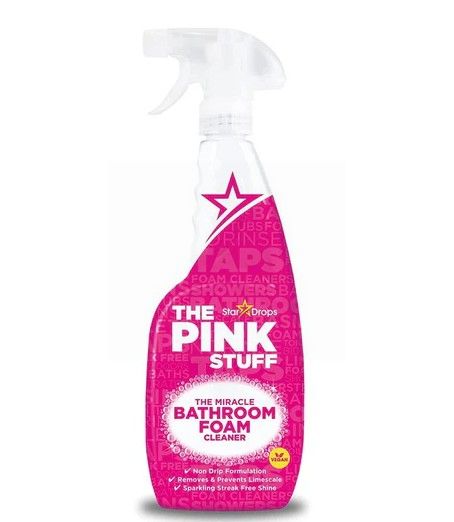 Star Drops The Pink Stuff Miracle Bathroom Foam Cleaner Spray - Vegan - 750ml