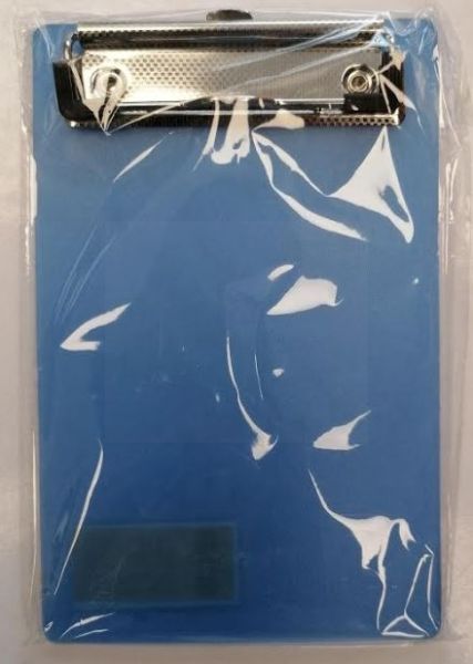 Comix A5 Plastic Clipboard - Blue