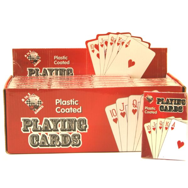 Plastic Coated Pack Of Playing Cards