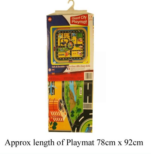 Toy Giant City Play Mat - 78Cm X 92Cm