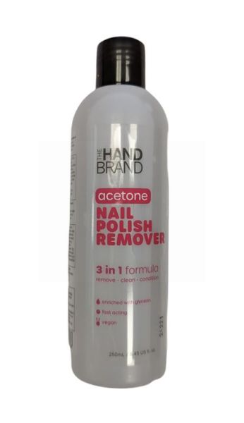 The Hand Brand Acetone Nail Polish Remover - 250ml