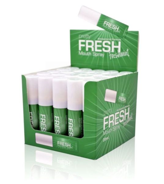 Pretty Breath Freshener Mouth Spray - Fresh Mint - 20ml