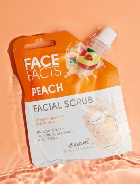 Face Facts Facial Scrub - Peach - 60ml