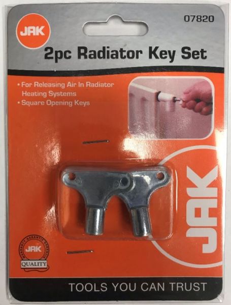 JAK Radiator Key Set - Pack of 2