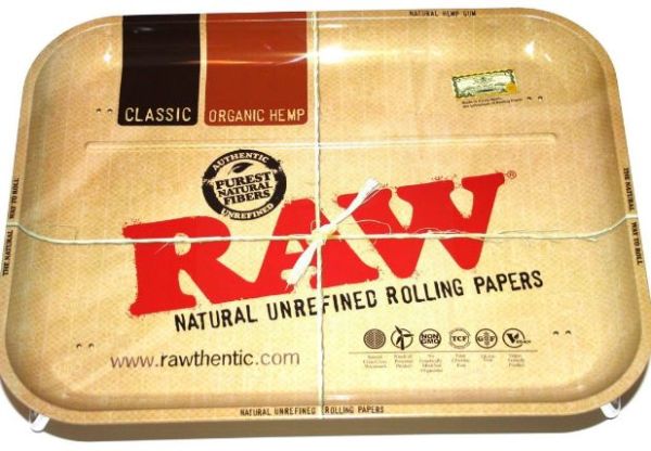 Small Raw Classic Rolling Tray - 27.5Cm X 17.5Cm