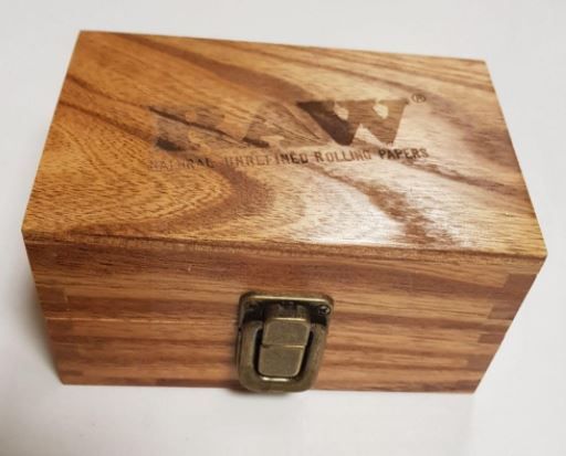 Raw Rolling Smoking Tobacco Snuff Wooden Box Smokers Gift Set 