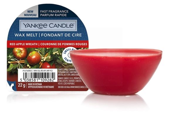Yankee Candle - Wax Melts - Red Apple Wreath - 22g 