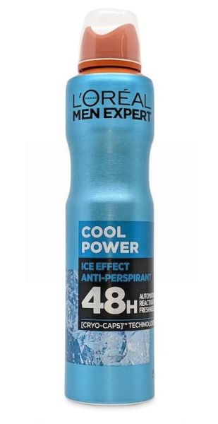 Loreal Paris Men Expert Ice Effect 48h Anti-Perspirant - Cool Power - 250ml