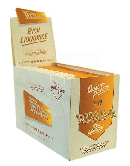 Rizla Liquorice Cigarette Paper - 100 Booklets