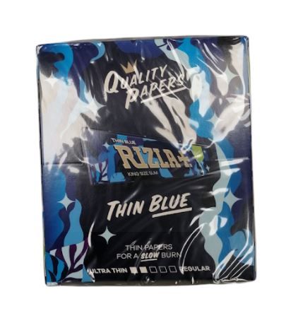Rizla Blue King Size Slim Cigarette Paper - 50 Booklets