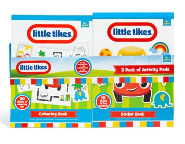 Little Tikes Activity Pads - Pack of 3 - Assorted Pads - 0% Vat