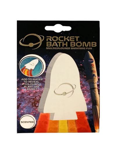 NASA Rocket Bath Bomb - Scented - 110g