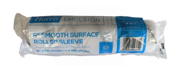 Harris Emulsion 9" Smooth Surface Roller Sleeve 