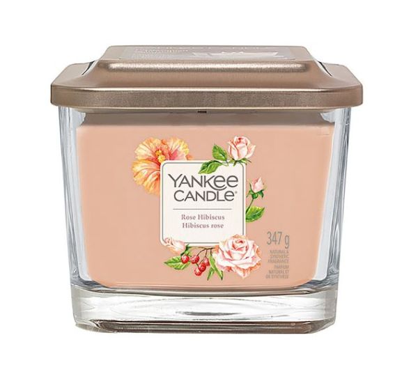 Yankee Candle - Elevation Collection with Platform Lid - Rose Hibiscus - 347g 