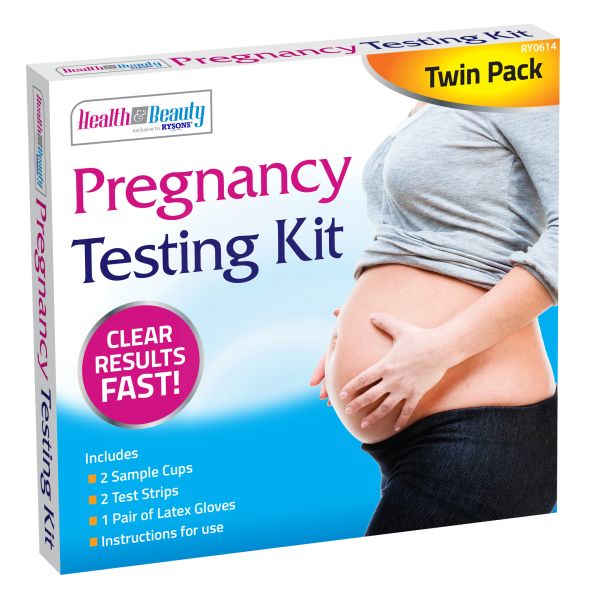 PREGNANCY TESTING KIT - TWIN PACK 