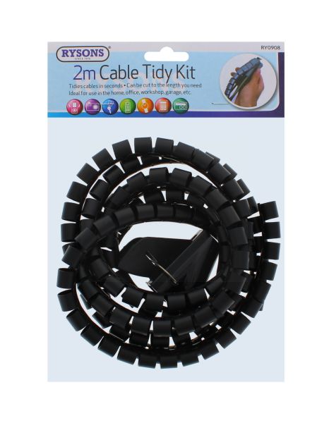 RYSONS CABLE TIDY KIT