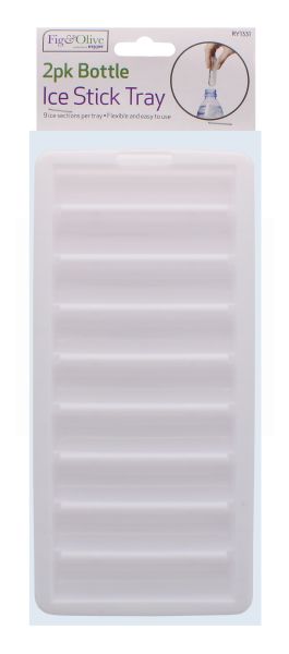 FIG & OLIVE BOTTLE ICE CUBE TRAY 2 PACK