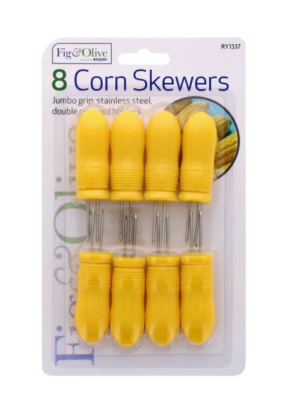 FIG & OLIVE CORN SKEWERS 8 PC