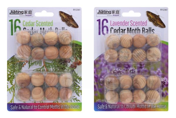 JIATING CEDAR MOTH BALLS 16 PACK