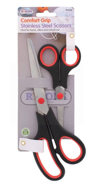 RYSONS STAINLESS STEEL SCISSORS 2PCS