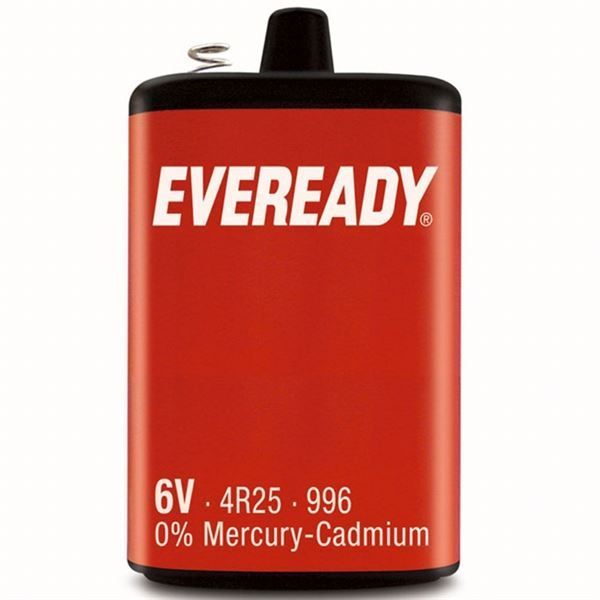 Eveready 6V Carbon Zinc Battery