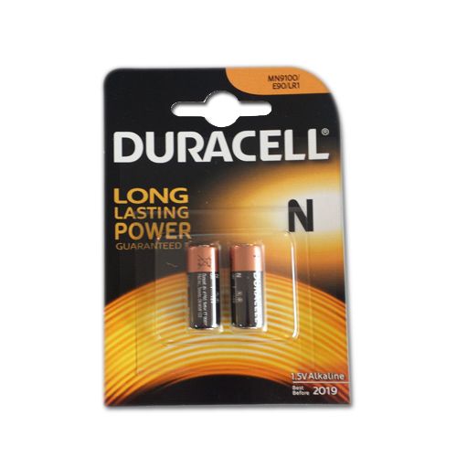 Duracell Lr1 1.5V Duralock Alkaline Batteries N Mn9100 E90 Kn - Pack Of 2