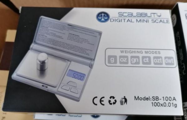 Scalability SB-100A Digital Mini Scale - 100Gm - 0.01Gm