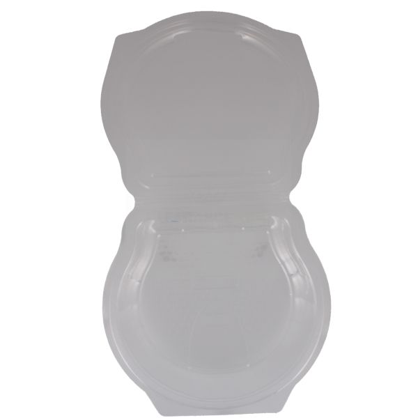 PLASTIC CONTAINER FOOD LARGE ROUND