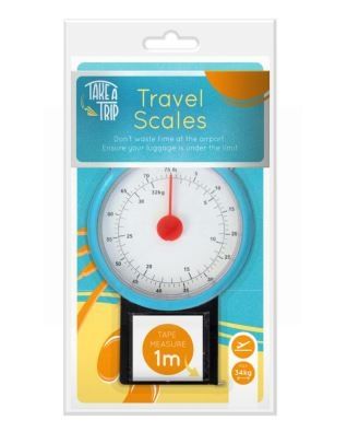 Take a Trip Travel Scale with 1m Tape Measure - Maximum Weight 34kg