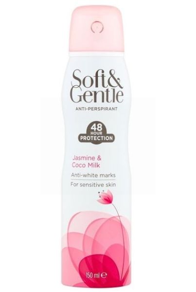 Soft & Gentle Antiperspirant Deodorant - Jasmine & Coco Milk - 150ml