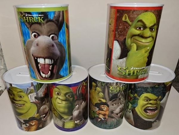 Shrek Money Tin/Box - Assorted Images - 15 x 10cm