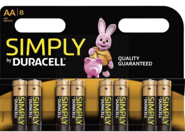 Duracell Aa Battery - Pack Of 8