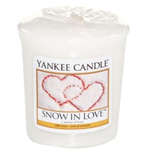 Yankee Candle - Samplers Votive Scented Candle - Snow In Love - 50g 