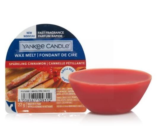 Yankee Candle - Wax Melts - Sparkling Cinnamon - 22g 