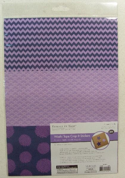 WASHI TAPE CROP IT STICKERS VIOLA