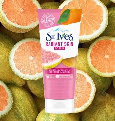 St. Ives Radiant Skin Pink Lemon & Mandarin Scrub - 150ml